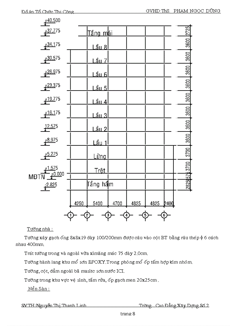 image for page Đồ án Tổ chức thi công thuyết minh