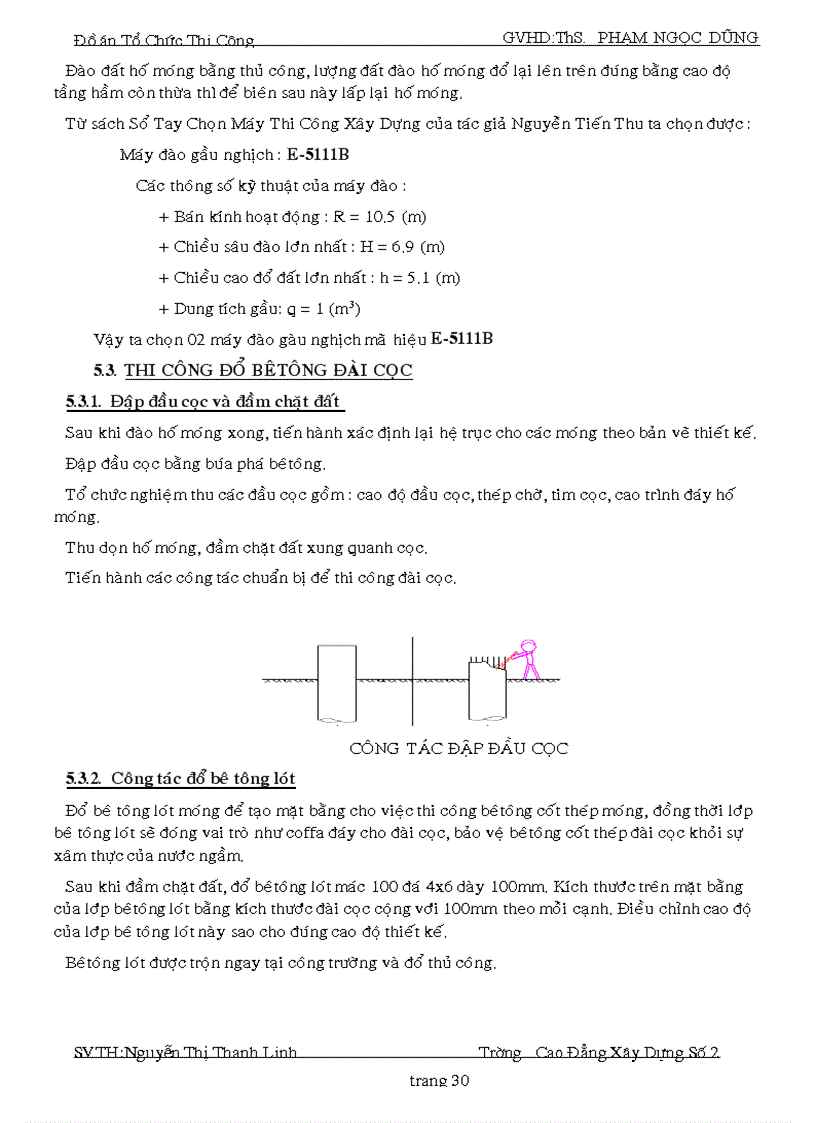 image for page Đồ án Tổ chức thi công thuyết minh