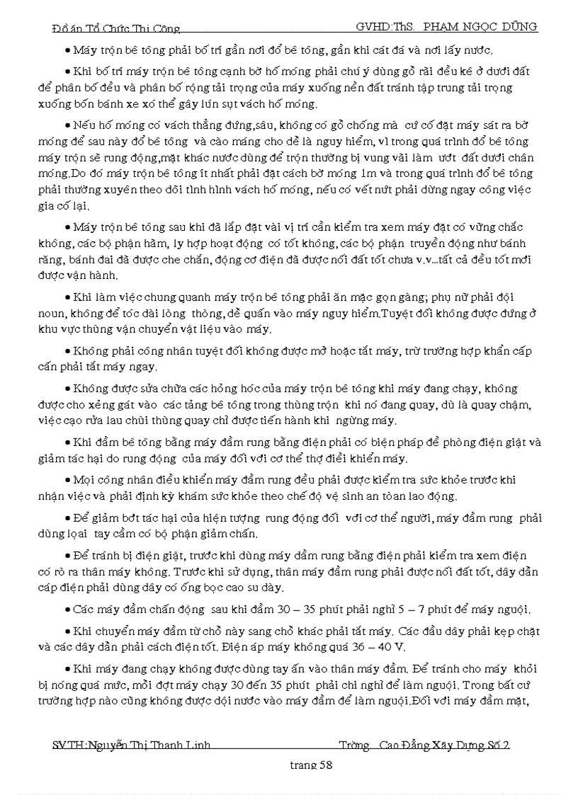 image for page Đồ án Tổ chức thi công thuyết minh