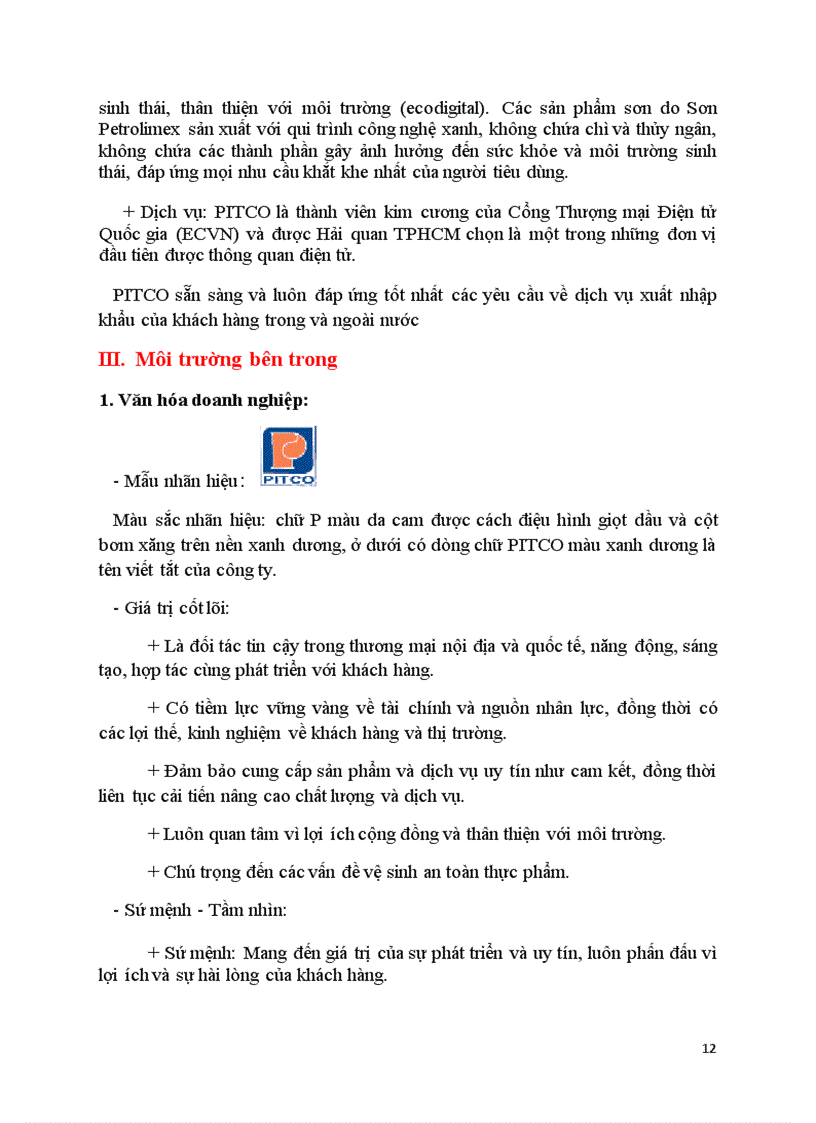 image for page Phân tích sự tác động của môi trường và sự phản ứng lại của công ty cổ phần xuất nhập khẩu petrolimex