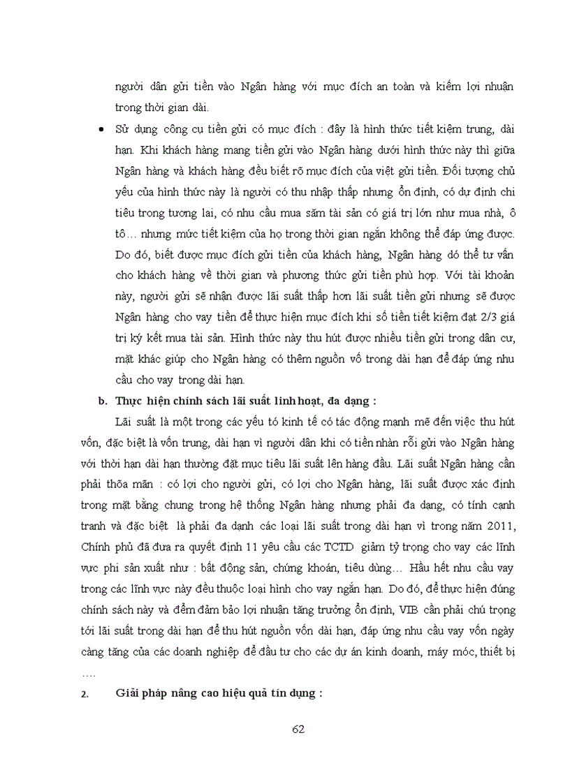 image for page Phân tích hoạt động tín dụng tại ngân hàng tmcp quốc tế việt nam pgd bàu cát vib
