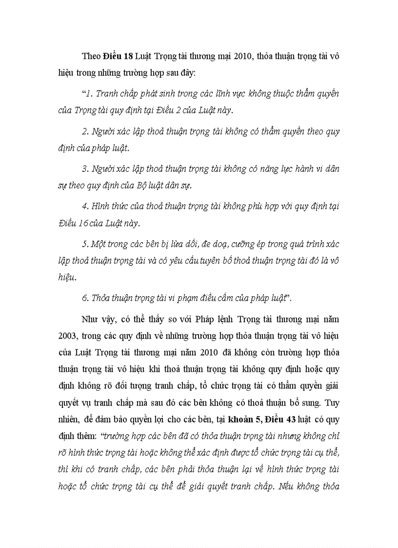 image for page Tình huống xoay quanh vấn đề thỏa thuận trọng tài của các bên trong hợp đồng