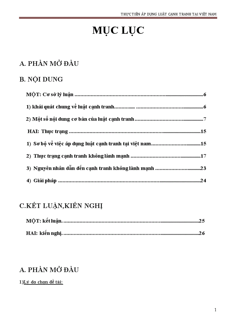 image for page Thức tiễn áp dụng Luật cạnh tranh