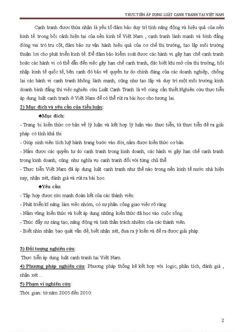 image for page Thức tiễn áp dụng Luật cạnh tranh