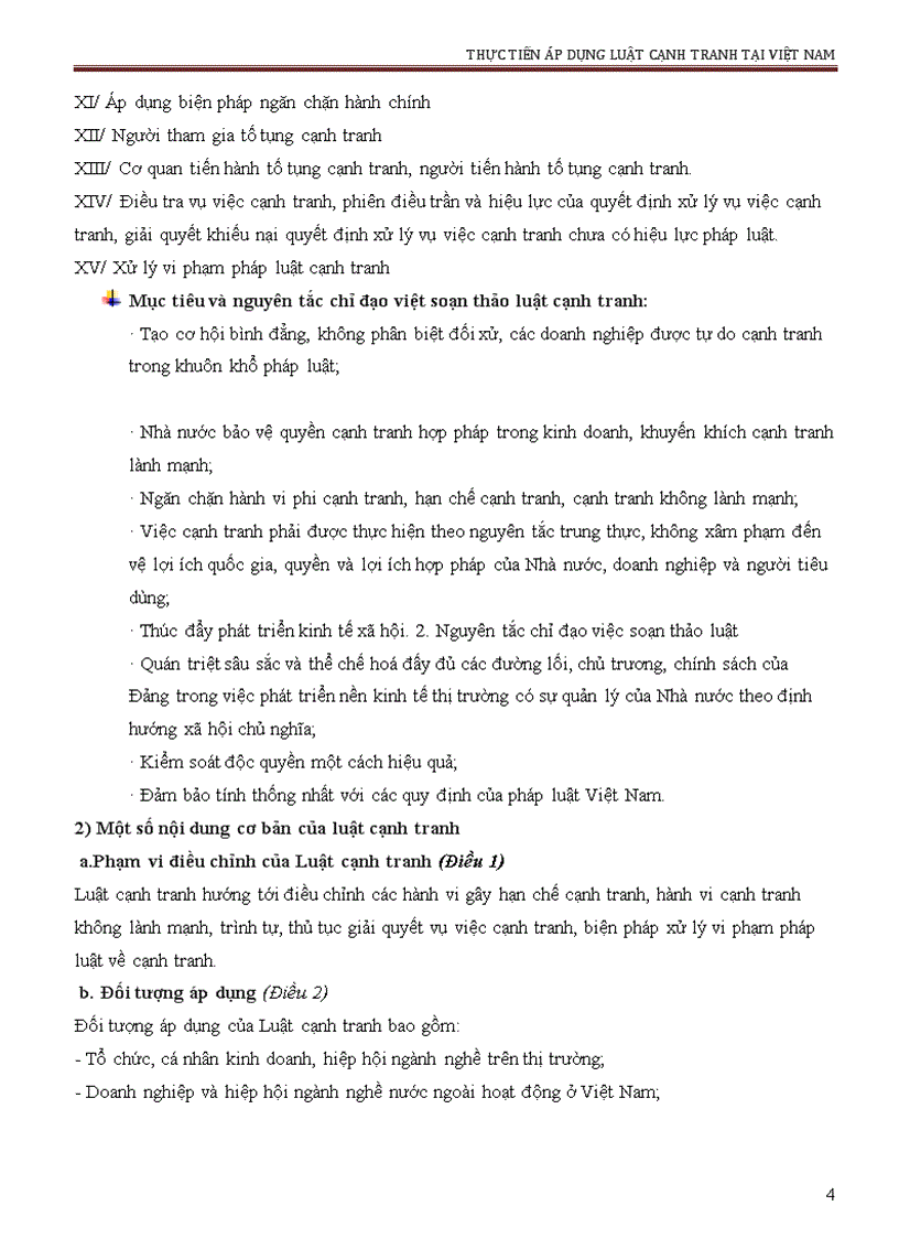 image for page Thức tiễn áp dụng Luật cạnh tranh