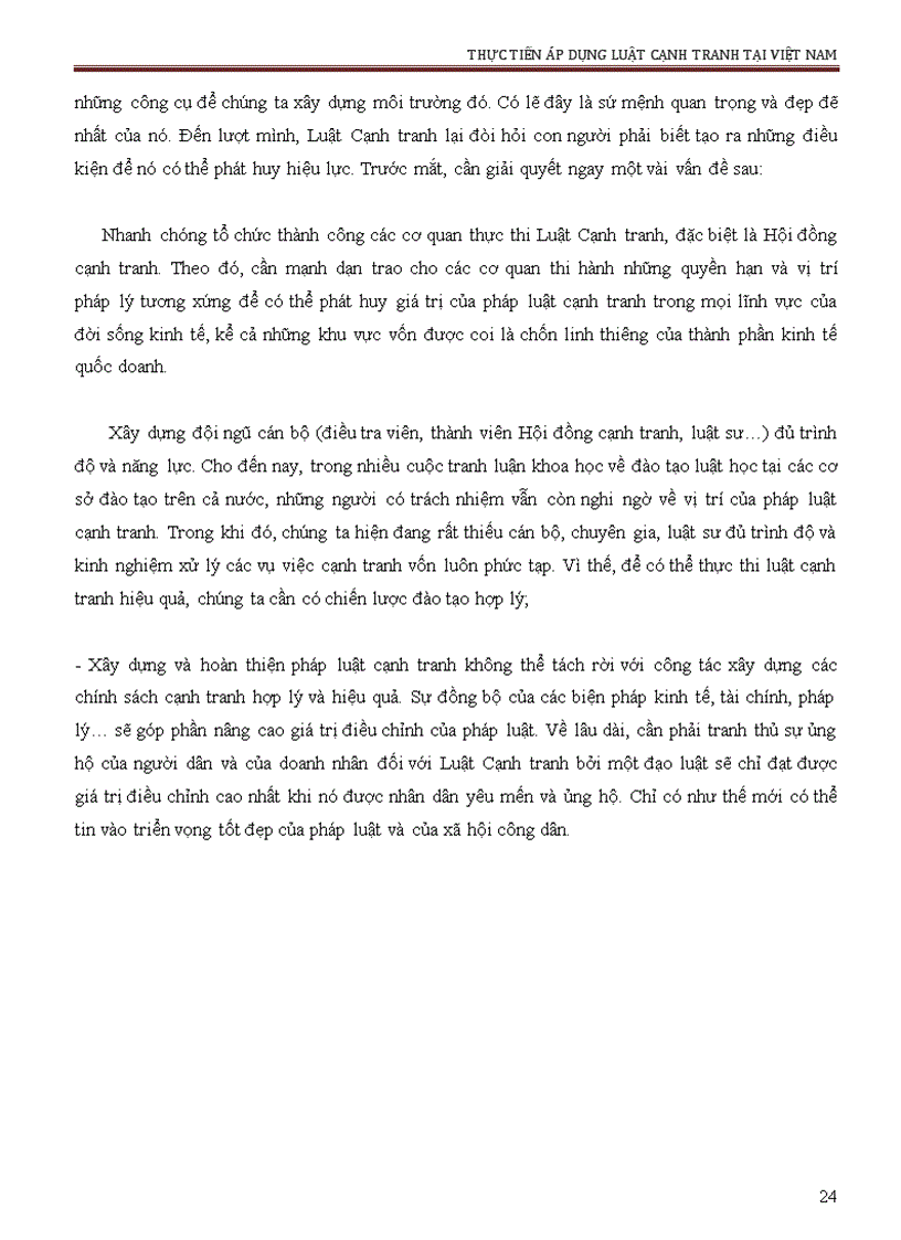 image for page Thức tiễn áp dụng Luật cạnh tranh