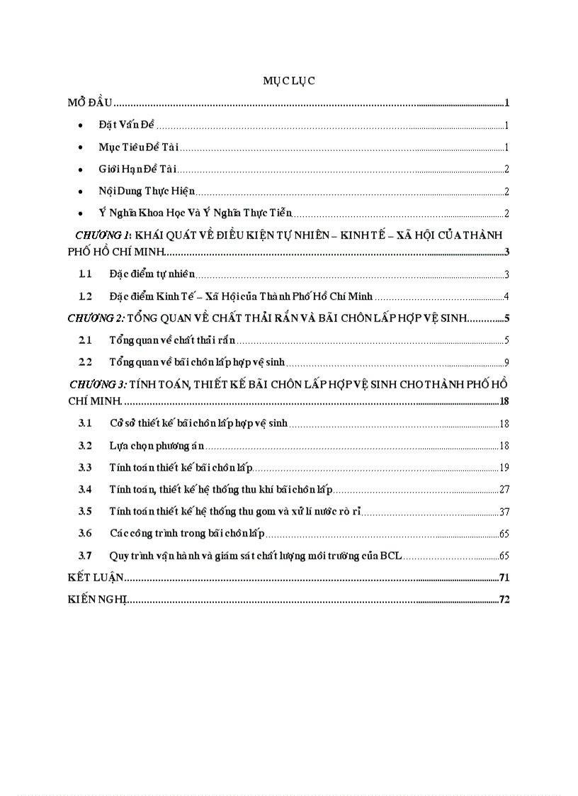 image for page Tính toán thiết kế bãi chôn lấp hợp vệ sinh cho thành phố Hồ Chí Minh quy hoạch đến năm 2030