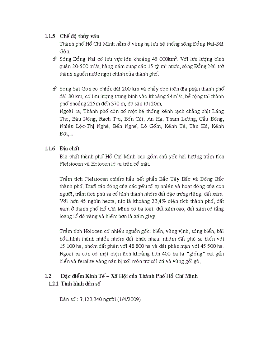 image for page Tính toán thiết kế bãi chôn lấp hợp vệ sinh cho thành phố Hồ Chí Minh quy hoạch đến năm 2030