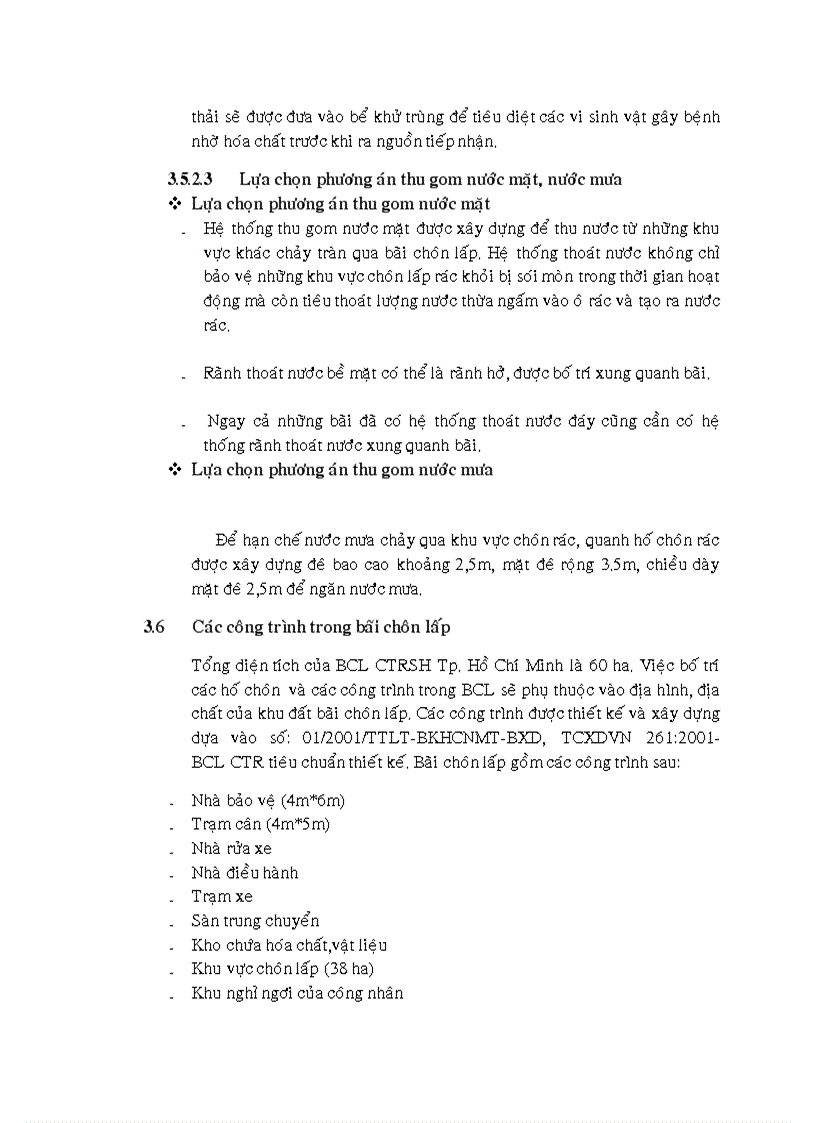 image for page Tính toán thiết kế bãi chôn lấp hợp vệ sinh cho thành phố Hồ Chí Minh quy hoạch đến năm 2030