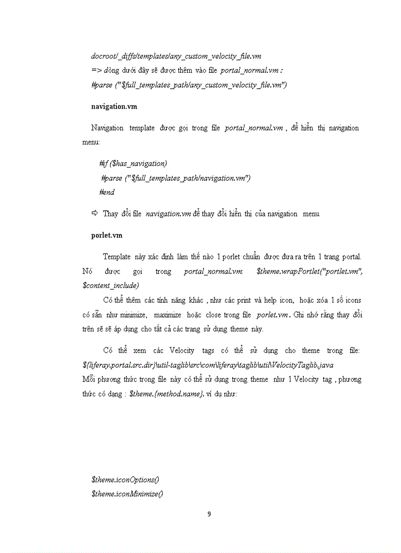 image for page Tạo giao diện với Velocity template công nghệ Web và dịch vụ trực tuyến