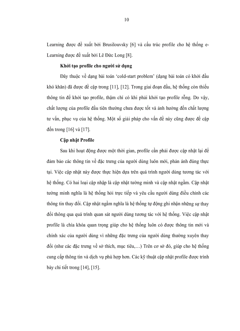 image for page Nghiên cứu xây dựng mô hình đặc trưng người dùng user profile và ứng dụng