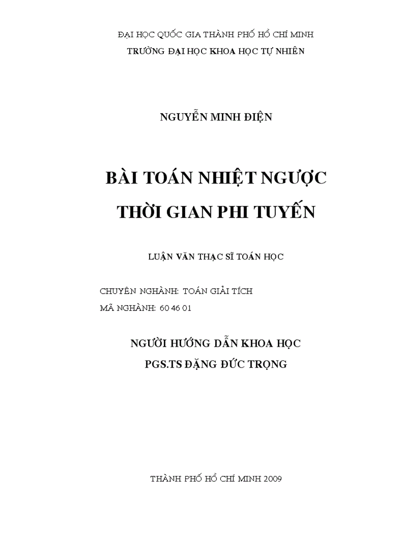 image for page Bài toán nhiệt ngược thời gian phi tuyến