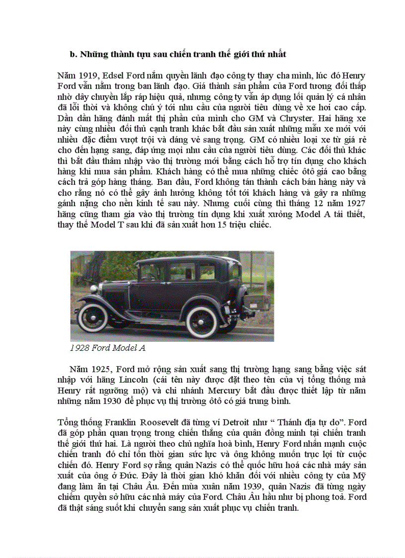 image for page Đánh giá chuỗi cung ứng của FORD