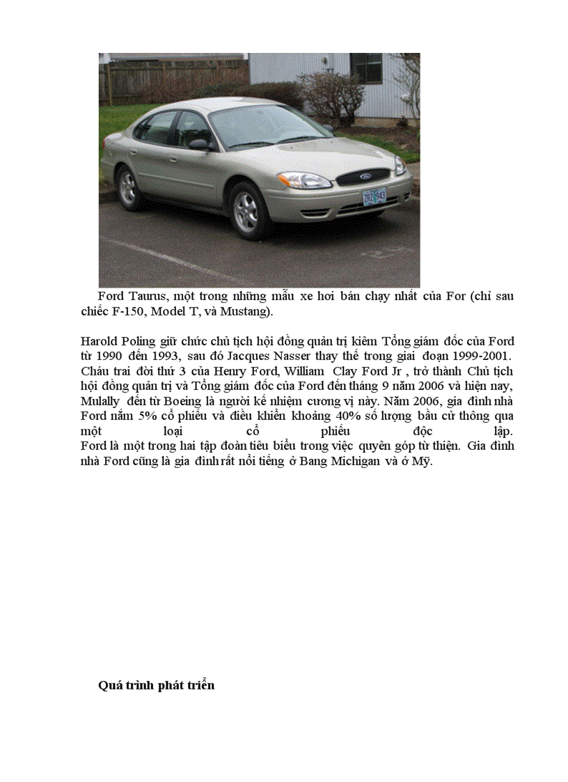 image for page Đánh giá chuỗi cung ứng của FORD