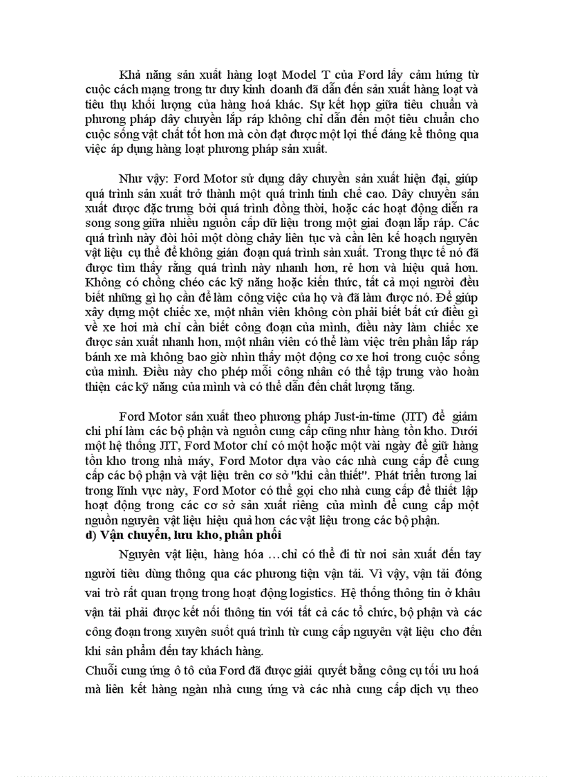 image for page Đánh giá chuỗi cung ứng của FORD