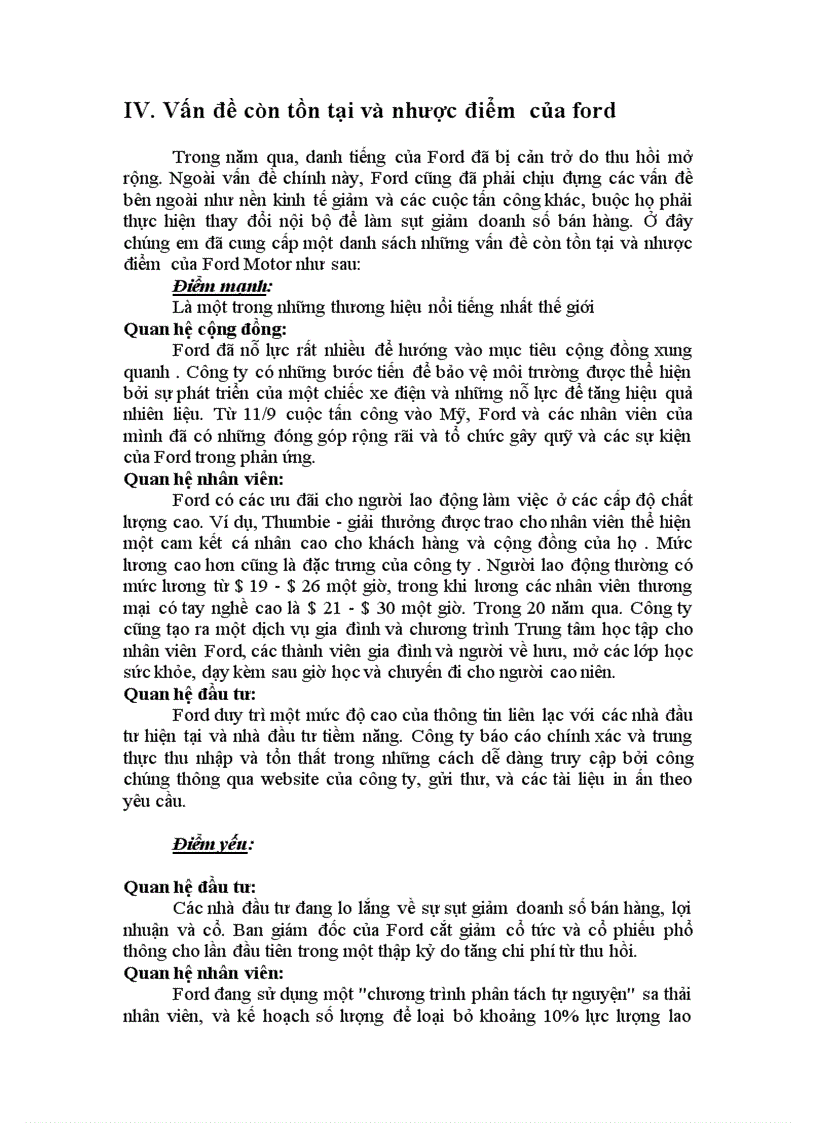 image for page Đánh giá chuỗi cung ứng của FORD