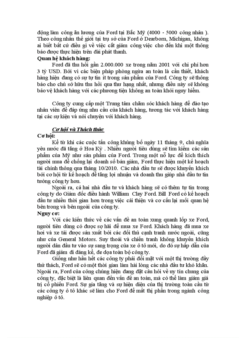 image for page Đánh giá chuỗi cung ứng của FORD