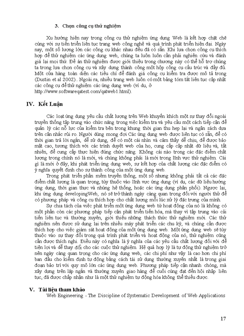 image for page Báo Cáo đề tài Web Engineering Công nghệ phần mềm Có Slide đính kèm