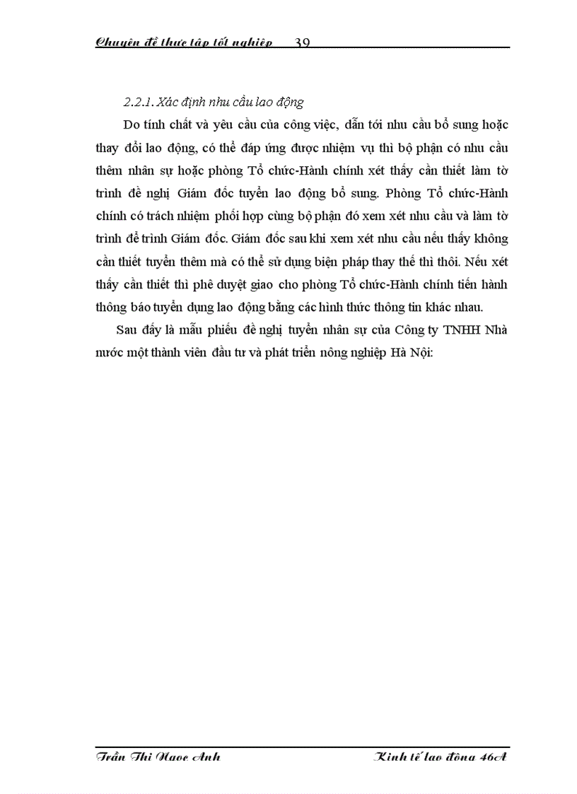 image for page Hoàn thiện công tác tuyển dụng và đào tạo nguồn nhân lực tại công ty TNHH Nhà nước một thành viên Đầu tư Phát triển nông nghiệp Hà Nội