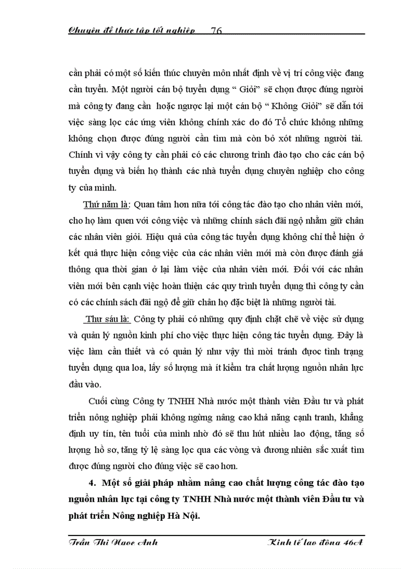 image for page Hoàn thiện công tác tuyển dụng và đào tạo nguồn nhân lực tại công ty TNHH Nhà nước một thành viên Đầu tư Phát triển nông nghiệp Hà Nội