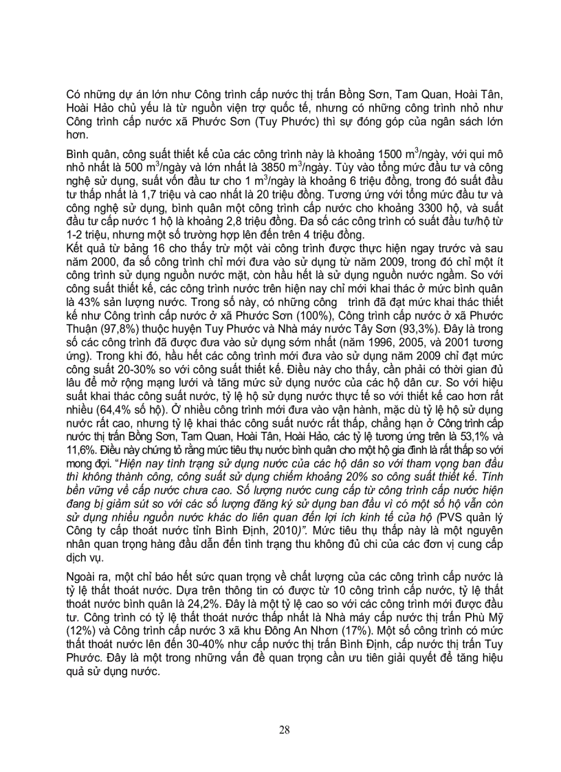 image for page Khảo sát cơ bản về tình hình nước và vệ sinh môi trường tại 6 huyện của tỉnh bình định