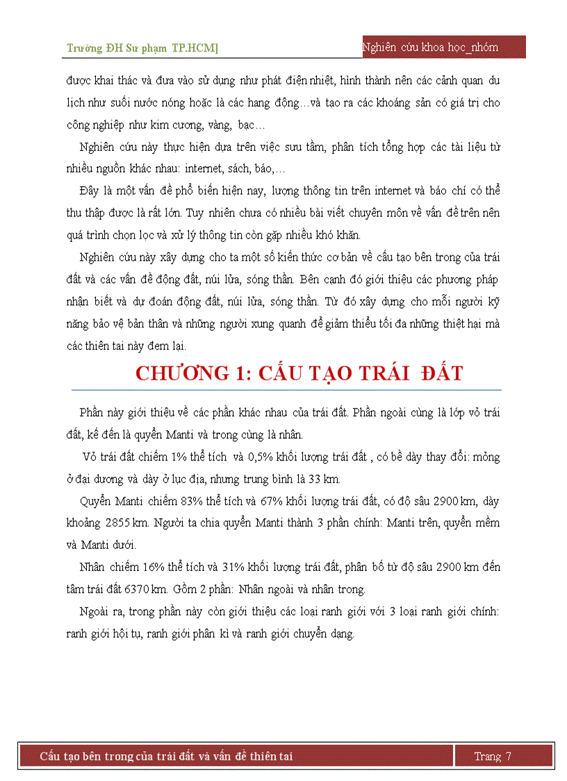 image for page Cấu tạo trái đất động đất núi lửa sóng thần