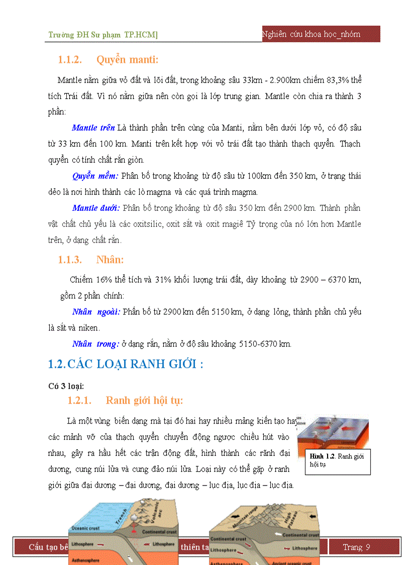 image for page Cấu tạo trái đất động đất núi lửa sóng thần