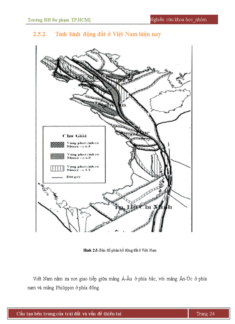 image for page Cấu tạo trái đất động đất núi lửa sóng thần