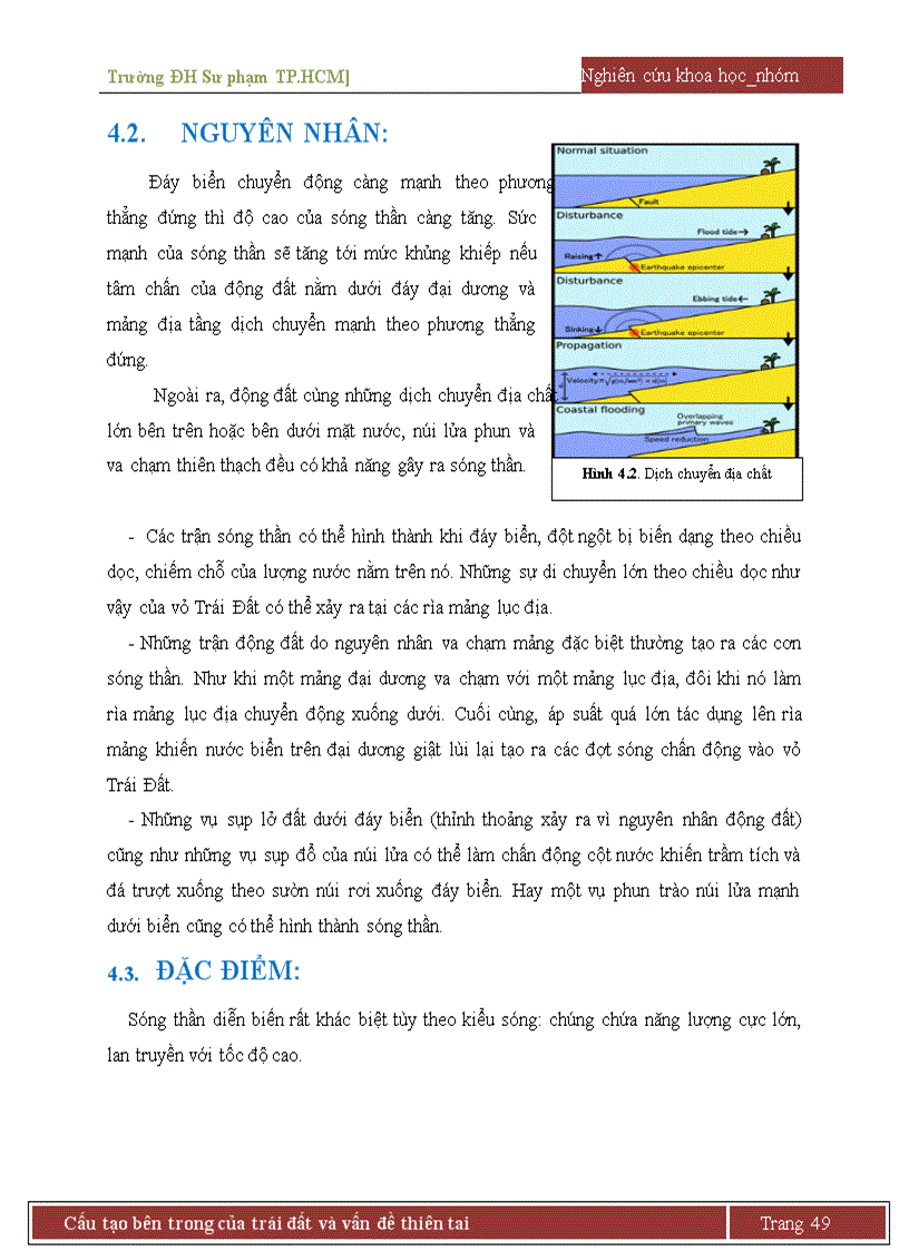 image for page Cấu tạo trái đất động đất núi lửa sóng thần