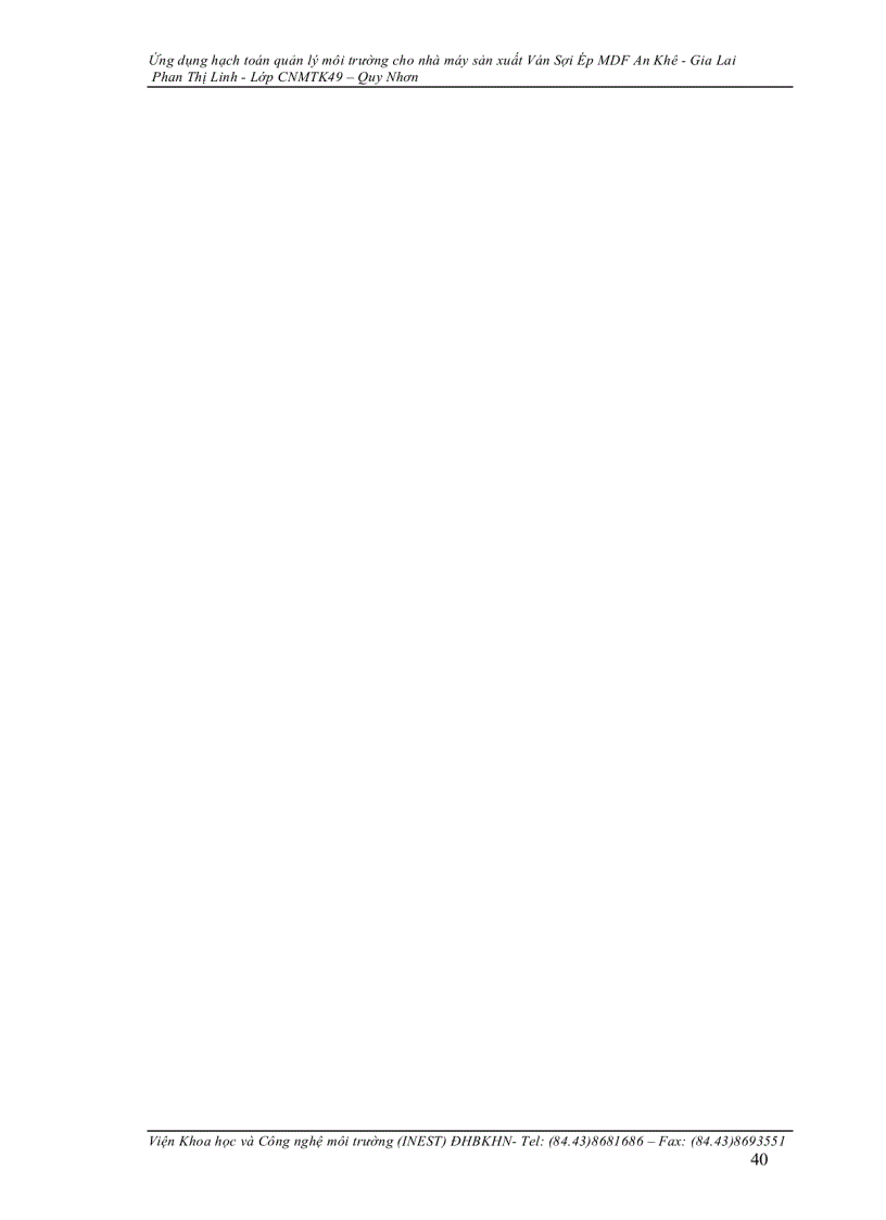 image for page Ứng dụng hạch toán quản lý môi trường cho nhà máy sản xuất Ván Sợi Ép MDF An Khê Gia Lai