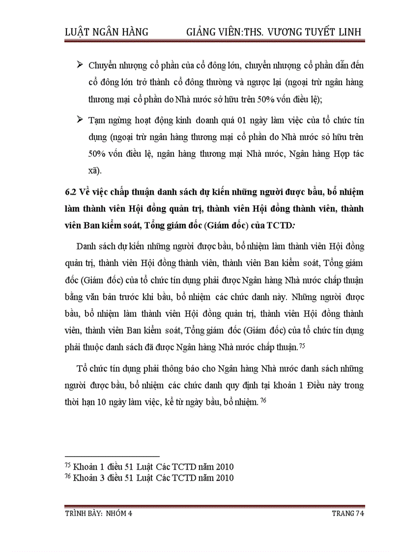 image for page Nghiên cứu và phân tích những điều chỉnh của luật Tổ chức tín dụng 2010 so với luật TCTD 1997