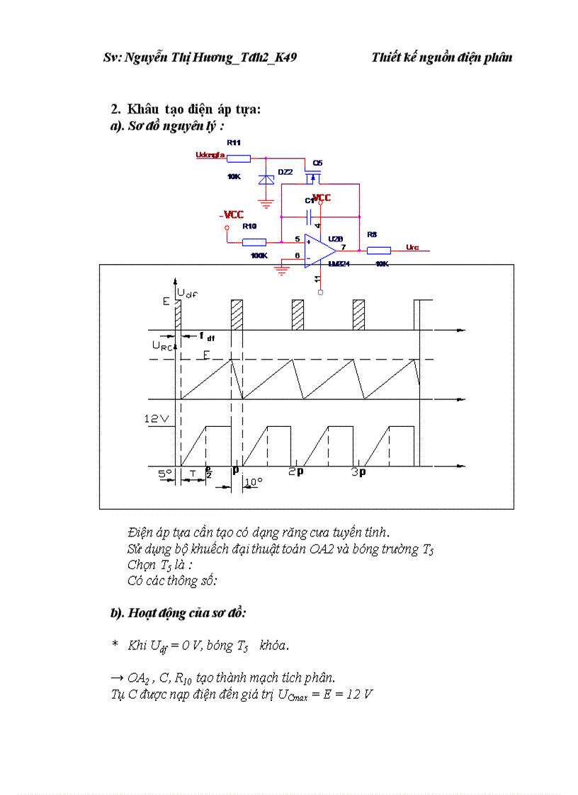 image for page Thiết kế nguồn điện phân