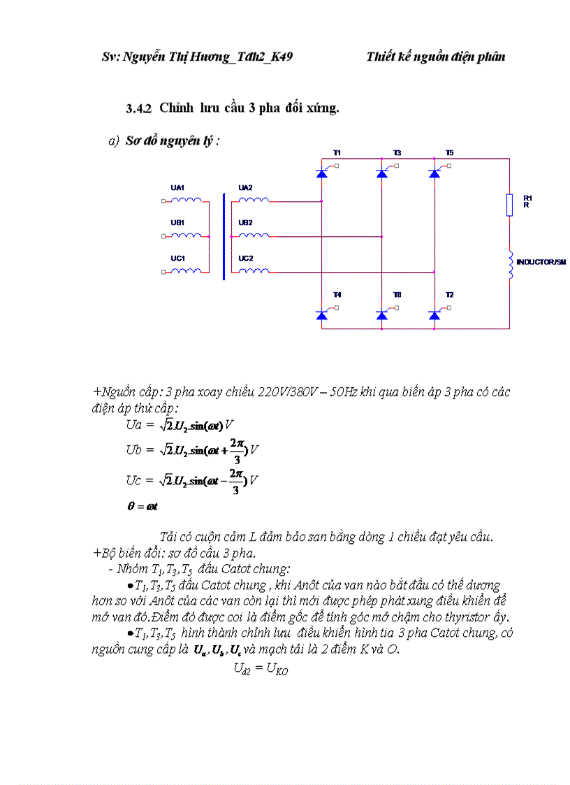 image for page Thiết kế nguồn điện phân