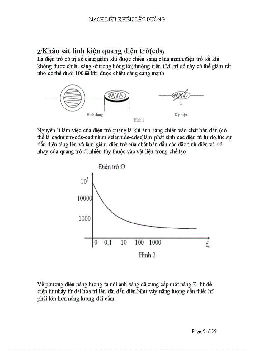 image for page Mạch điều khiển đèn đường