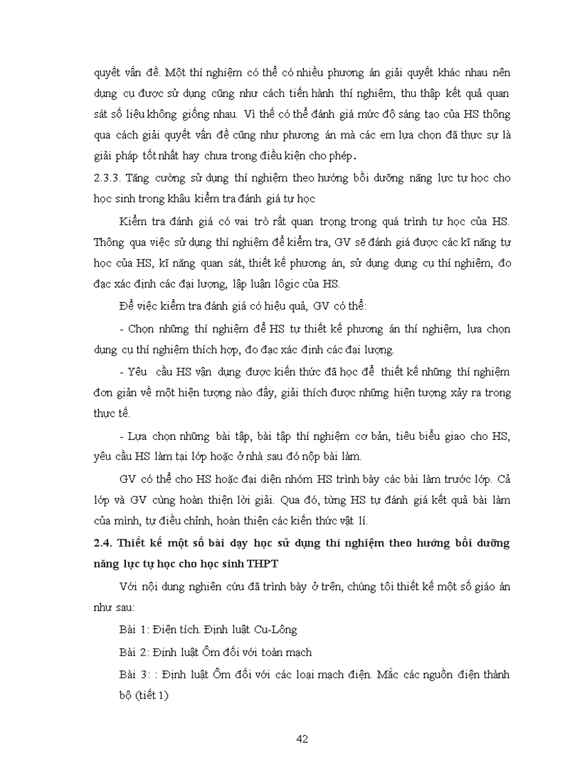 image for page Nghiên cứu sử dụng thí nghiệm theo hướng bồi dưỡng năng lực tự học cho học sinh trong dạy học chương Điện tích Điện trường và Dòng điện không đổi