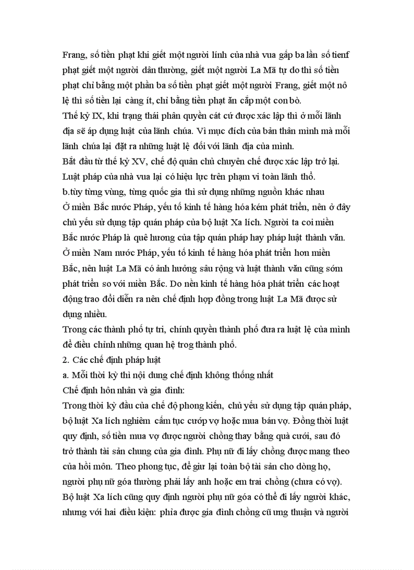 image for page Tính không thống nhất của pháp luật phong kiến Tây Âu