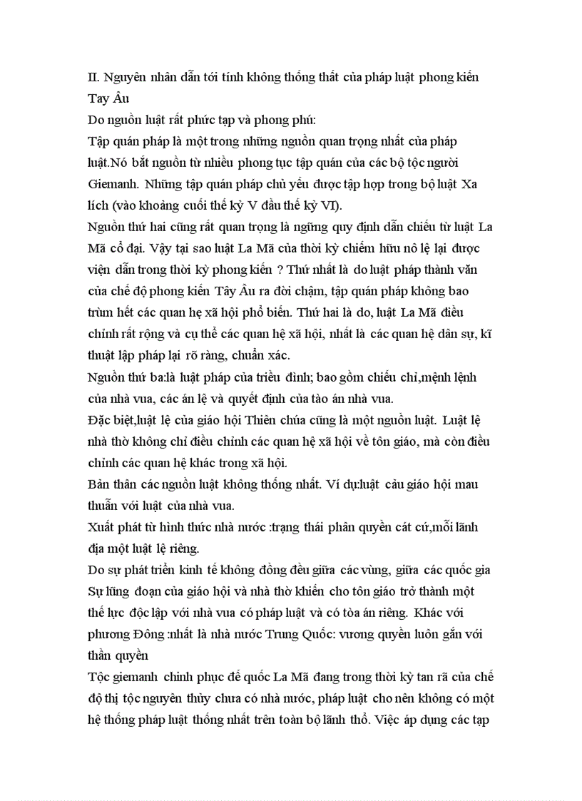 image for page Tính không thống nhất của pháp luật phong kiến Tây Âu