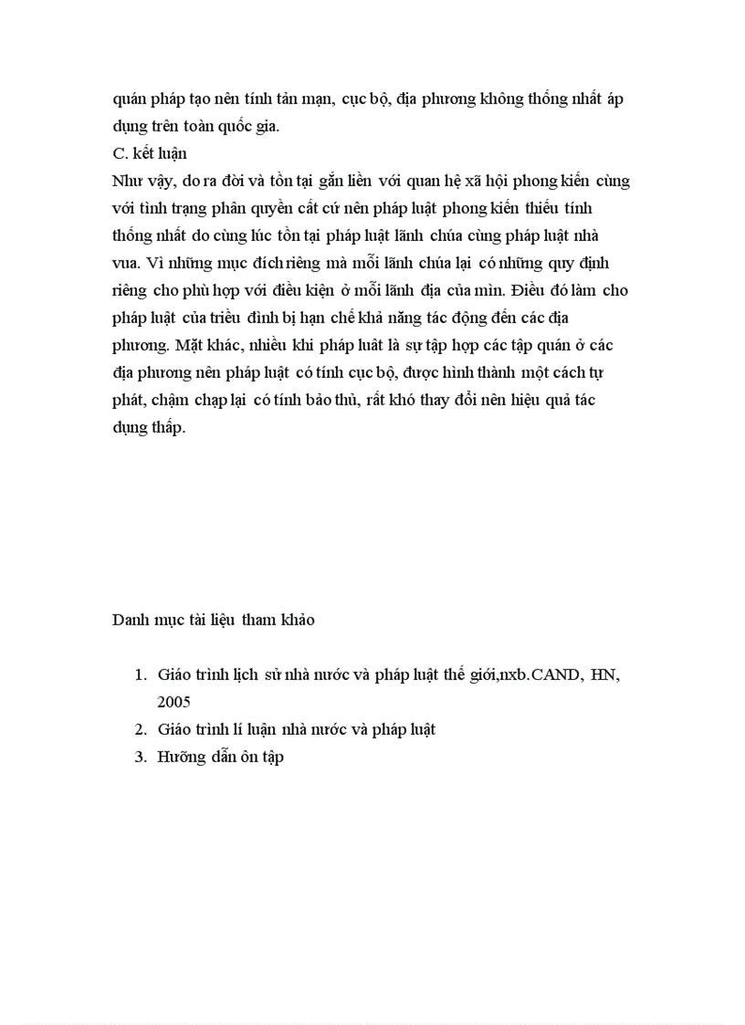 image for page Tính không thống nhất của pháp luật phong kiến Tây Âu