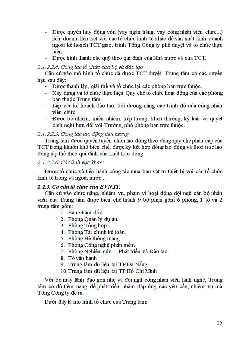 image for page Thực trạng quy trình chuẩn bị thực hiện và quản lý dự án tại trung tâm công nghệ thông tin tổng công ty điện lực việt nam