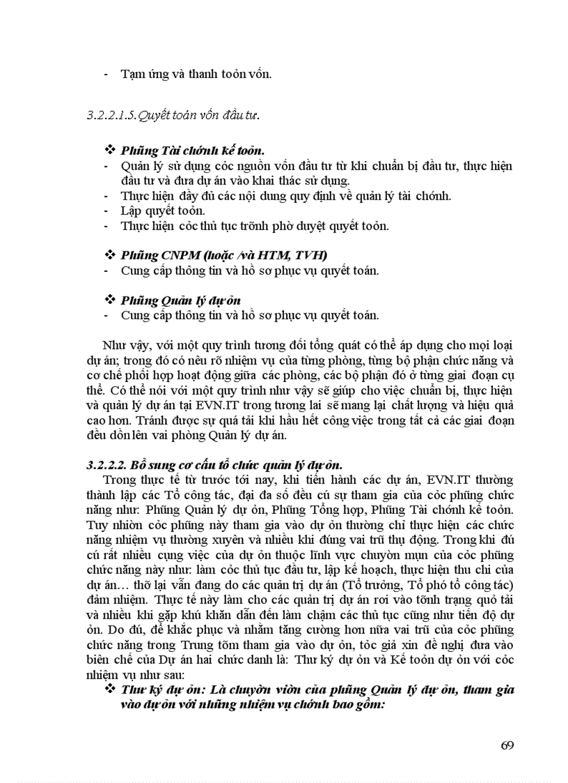 image for page Thực trạng quy trình chuẩn bị thực hiện và quản lý dự án tại trung tâm công nghệ thông tin tổng công ty điện lực việt nam