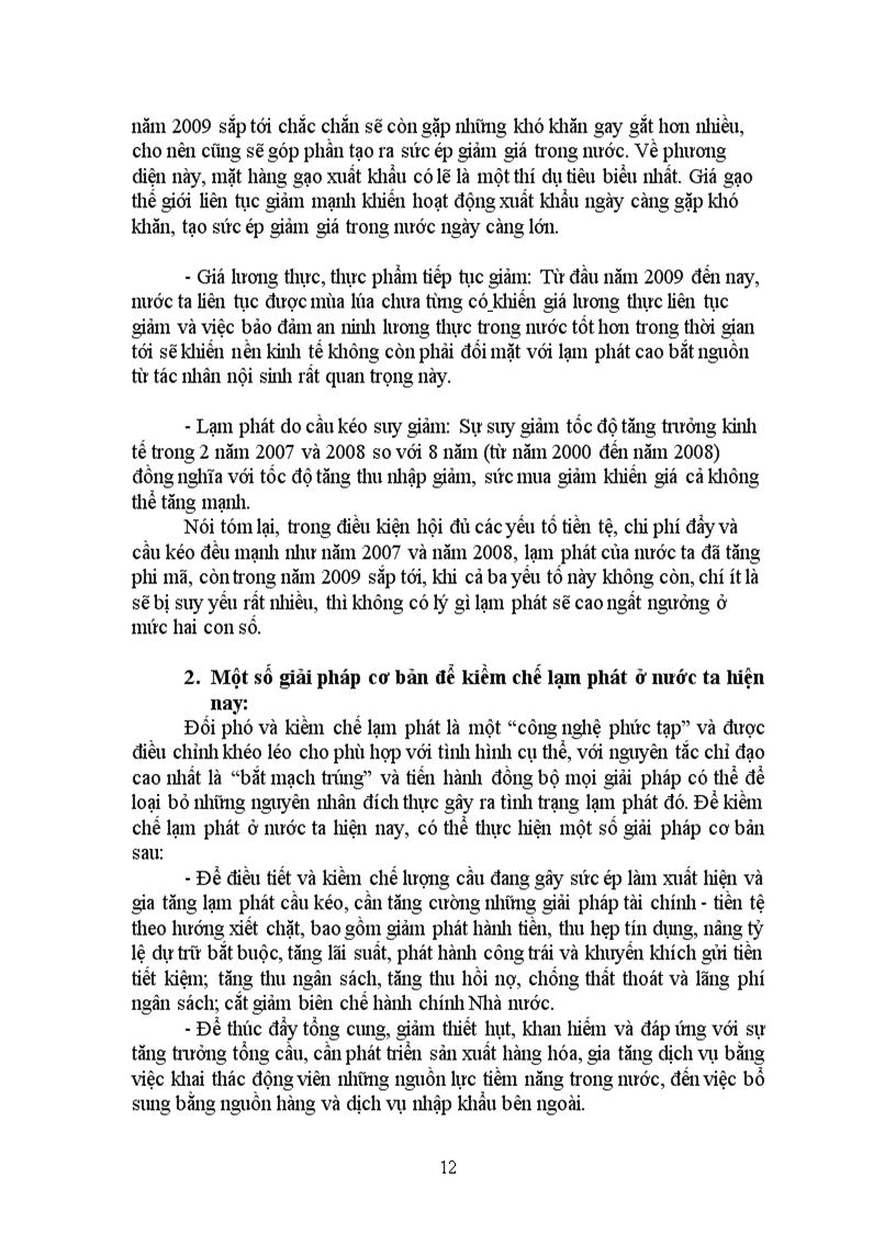 image for page Các động của lạm phát tới nhiều lĩnh vực trong đời sống kinh tế xã hội