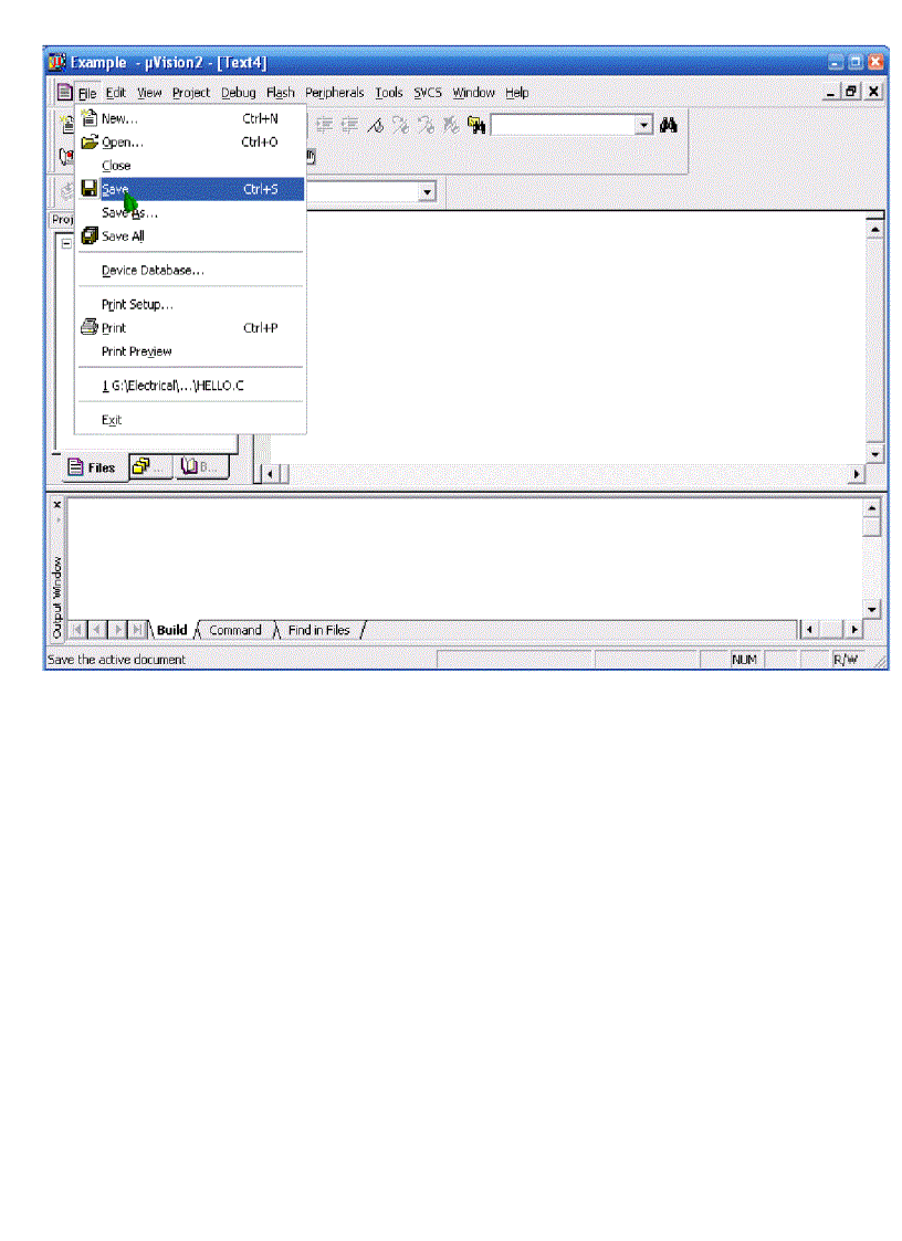 image for page Hướng dẫn sử dụng Keil C