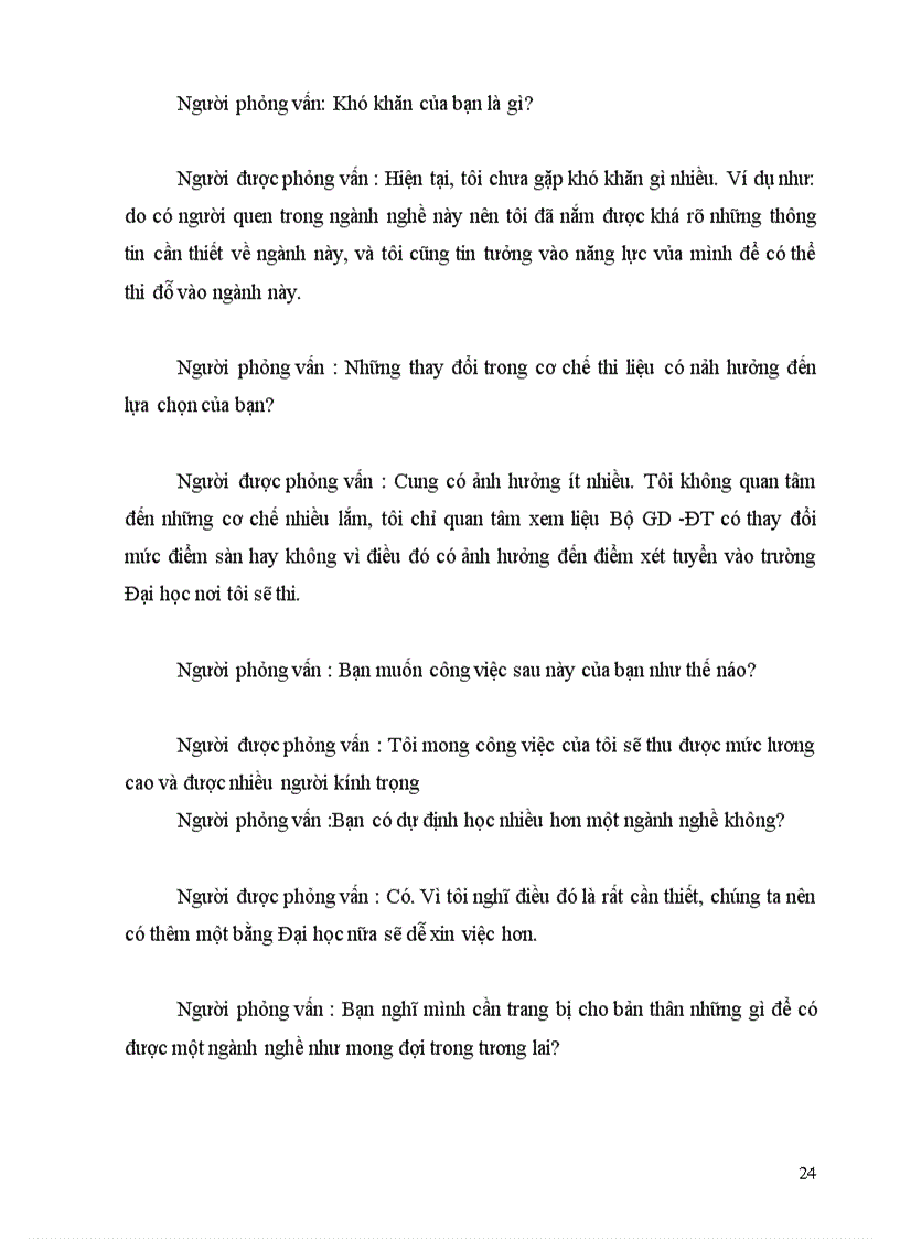 image for page Đề tài Định hướng nghề nghiệp của học sinh THPT