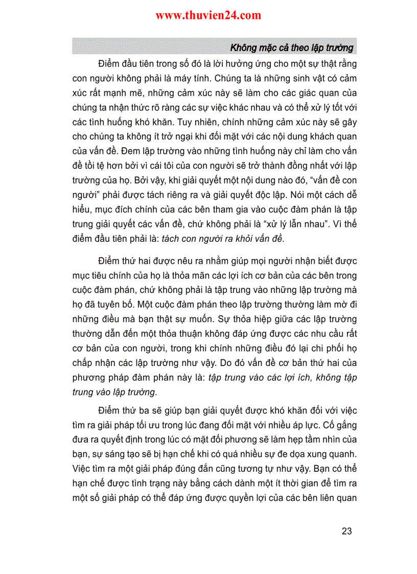 image for page Để thành công trong đàm phán