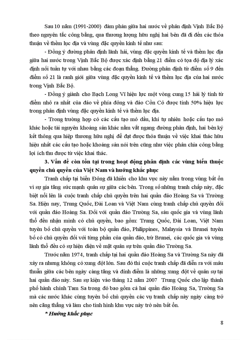 image for page Hoạt động phân định các vùng biển thuộc quyền chủ quyền của việt nam những vấn đề còn tồn tại và hướng khắc phục