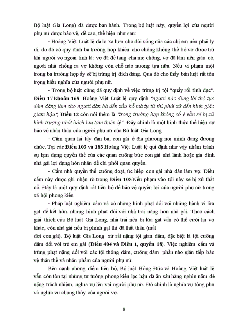 image for page Một số vấn đề về quyền của người phụ nữ trong pháp luật phong kiến Việt Nam