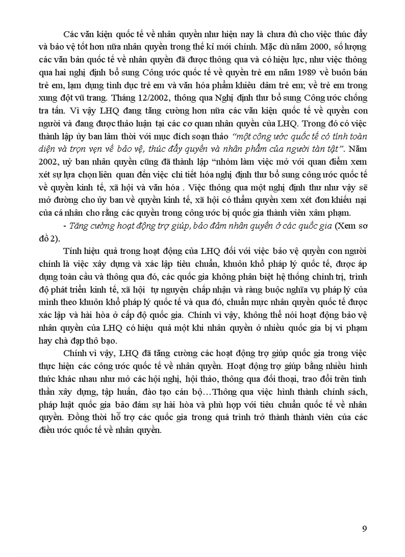 image for page Vai trò của Liên hợp quốc trong việc bảo vệ và thúc đẩy các quyền cơ bản của con người
