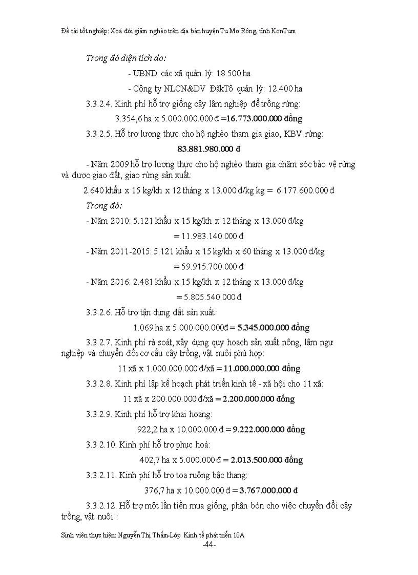 image for page Xoá đói giảm nghèo trên địa bàn huyện tumơrông tỉnh kon tum