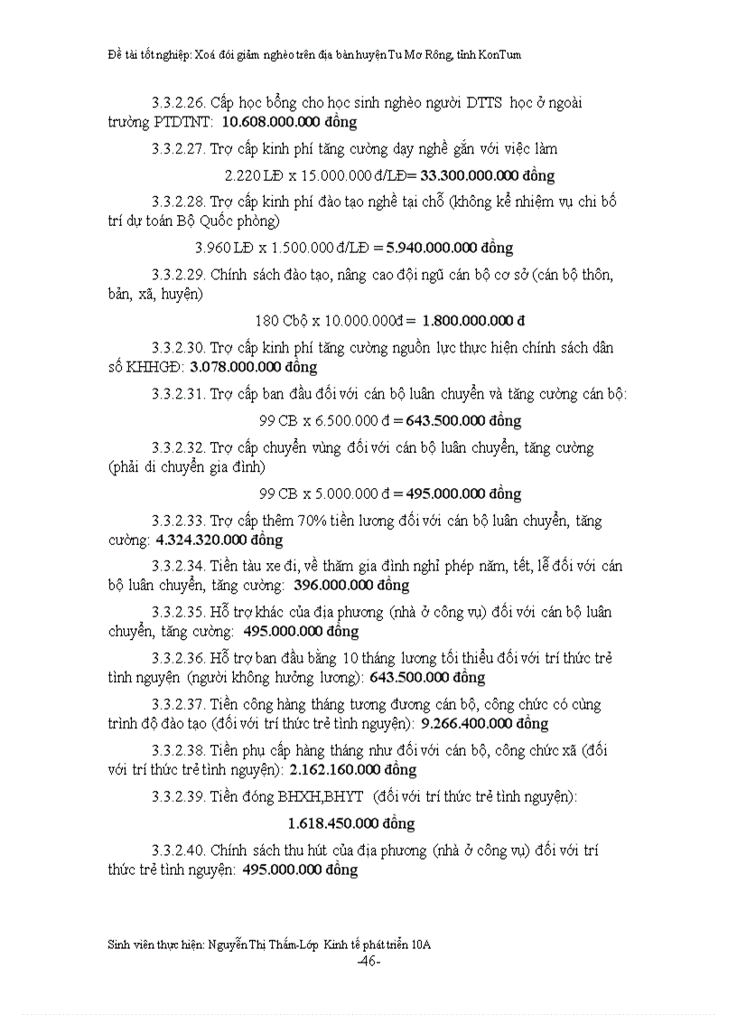 image for page Xoá đói giảm nghèo trên địa bàn huyện tumơrông tỉnh kon tum