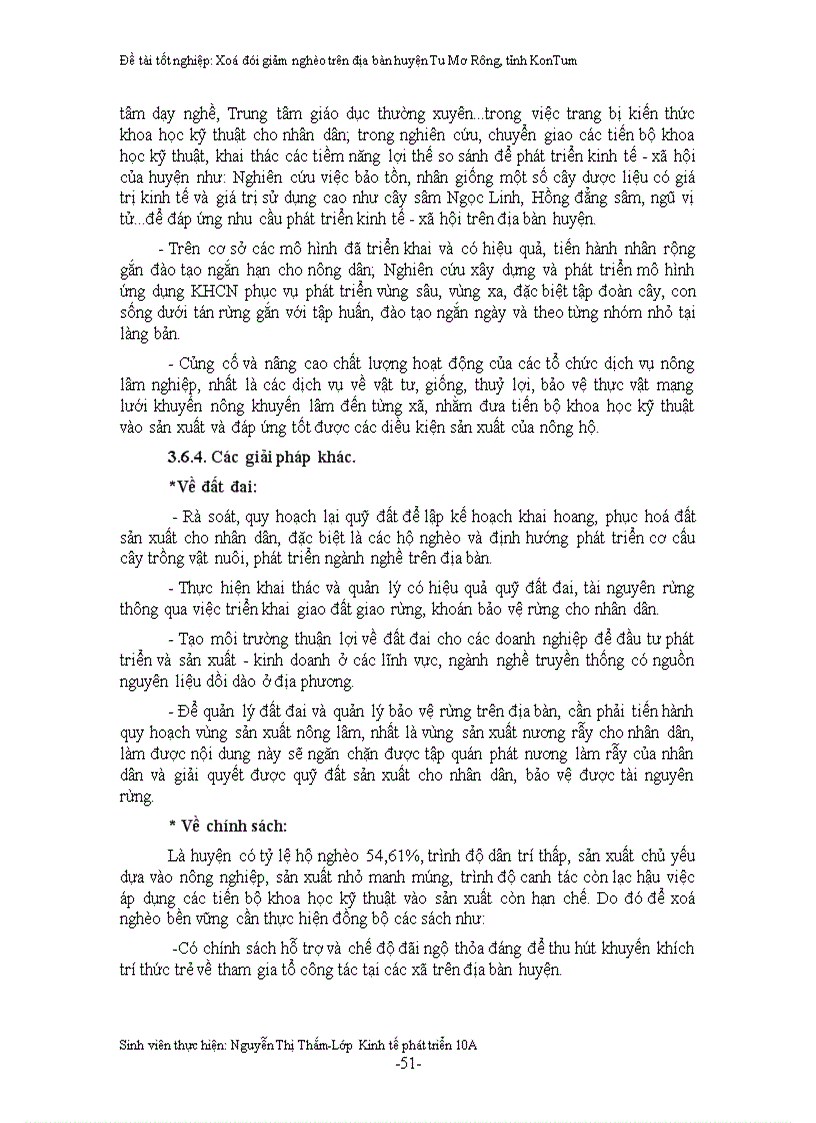 image for page Xoá đói giảm nghèo trên địa bàn huyện tumơrông tỉnh kon tum